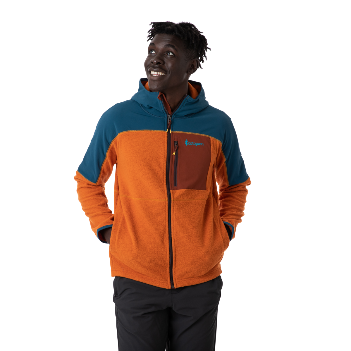 Abrazo Fleece Hooded Full-Zip Jacket - Men's