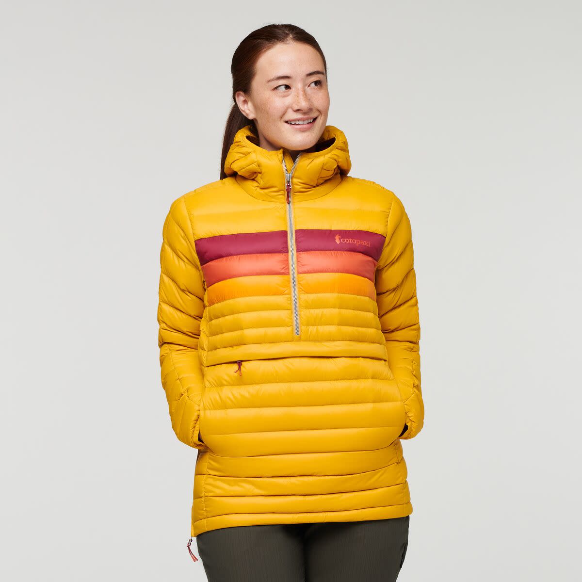 Fuego Down Hooded Pullover - Women's